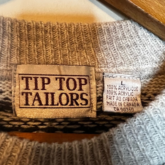 Vintage Knit patterned Sweater - Picture 4 of 5